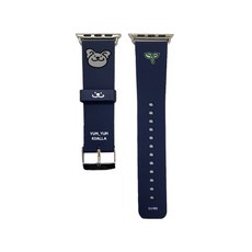 스메르 스마트워치 디자인 실리콘 스트랩 밴드 줄 38 / 40 / 41 mm, 5 념념코알라 네이비