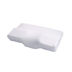 ALLTHAT 記憶海綿頸枕, 白色的, 1入