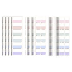 마켓피오 인덱스 스티커 120p x 3종 세트 타입1, 2세트