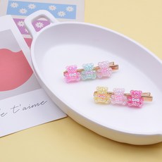 HAIRBOW 女童貝貝小熊髮夾