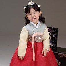 Iseolhanbok 825 彩麟紅 韓服 上衣 + 裙子 套裝