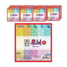 JONG IE NARA 小碎花圖案色紙, 10個, 20個