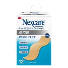 3M Nexcare 彈力蹦 未滅菌, 12片, 1盒