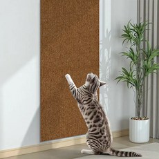 에드 고양이 가구 보호 스크래쳐 스티커, 브라운, 1개
