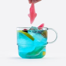 TACKAON 幼兒用Ecozen單手透明杯, 1個, 200ml, 薄荷綠