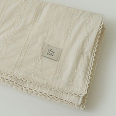 ChezBebe 蕾絲紗布蓋毯, Sawing