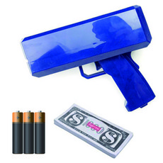 撒錢槍派對用品, 純藍色, 1個