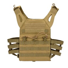World25 軍事 CS 戰術背心 AA232, 1個, 卡其色