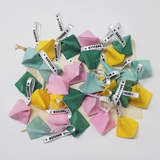 WISEDOG Puppy Nosework Toy 餅乾簇第 1 季粉色 20p + 防塵袋 + 鑷子, 混色, 1套