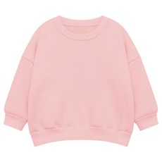 LITTLE RABBIT 家庭日常素色寬鬆版大學T