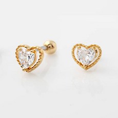 miniart 女性用Love Beat耳環 2入