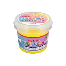 아이비스 대용량 소프트 클레이 SP11668, 노랑, 400g, 1개