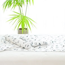 아띠블랑 인견 와이드 아기 꿀잠 침구 3종 세트, 펭구