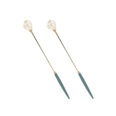 Bogen 蒙布朗艾菲爾迷你打泡器 金色, 橄欖綠, 2個