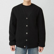 男士羊絨寬鬆版重磅開襟衫 T2849