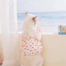 Artipet 寵物涼爽鬆緊帶吊帶連身裙