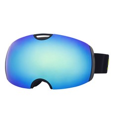 NAYA STYLE 防風滑雪鏡, DJYJ-15-2 黑色(框)+藍色(鏡)