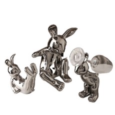 Frondeu兔子造型酒架 A+B+C組, 混色, 1組