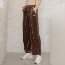 韓國 DURAN 女款絲絨療癒寬褲 DBF3W-9156