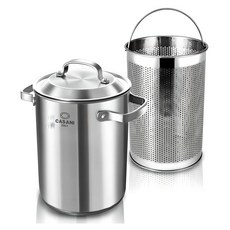 Casani Cucina IH 全不鏽鋼多功能鍋 4.3L, 16cm, 1組