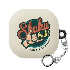 몬드몬드 썸머 패치 갤럭시 버즈 프로 / 버즈 라이브 하드 케이스 + 키링, 010, 1개