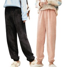 피어니스트 여성용 조거핏 파자마 잠옷 바지 2종 세트