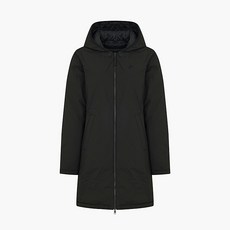 NEPA 女款April長版雙拉鍊連帽羽絨夾克