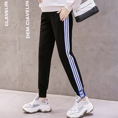 寬鬆版型運動孕婦束口褲