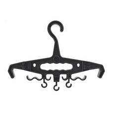 Gijugyeo Shop 衣架 41 x 39 cm GH27_RD_520, 黑色, 1個