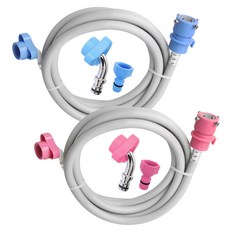 Y-net 全天候洗衣機軟管 冷水 5m + 熱水 5m 套組, 單一商品, 1套