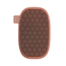 快潔生活 碗盤清潔 可水洗矽膠菜瓜布 紅色 8 x 13 cm, 1個, 1入