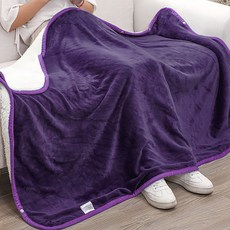 J-bedtime 床寢時光 法蘭絨羊羔絨雙面兩用扣式披肩毯/懶人毯/攜帶毯 TB4431S 2件