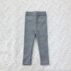 兒童羅紋馬卡龍打底褲