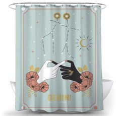 北歐簡約浴室浴簾 款式11 120 x 180 cm L84, 1個, L84(11號)