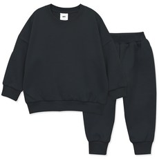 LITTLE RABBIT 兒童寬鬆素色上下裝套組