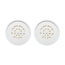 Dewbell 旅行用蓮蓬頭替換濾心, 2個, 薰衣草, 紅葡萄, 檸檬