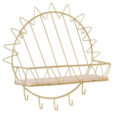 室內壁掛式置物架掛勾 YT_RA1131, 太陽, 1個