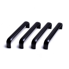 Sunjabi 簡約家具把手 黑色 P128, 4個