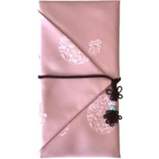 Le Mie 高級織錦絲綢禮金/零用錢信封 粉紅色 1入, 粉色, 1個