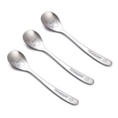 홈애니 국산 티스푼, 3개, 코끼리, 단품