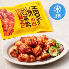 허닭 PICK 그릴드 직화 한입 닭가슴살 제육볶음맛 (냉동), 100g, 1개입, 5개