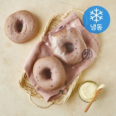 커피빈 쌀 블루베리 베이글 3개입 (냉동), 330g, 1개