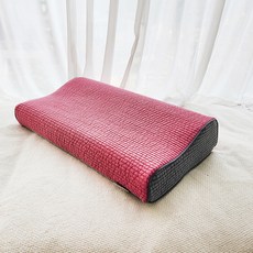 SARANG YEGAM 愛情預感色素記憶棉防滑枕, 粉色, 1個