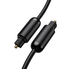 UGREEN 綠聯 數位光纖音源方對方對線 3m, 單色, 1條