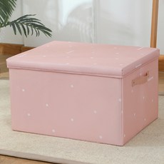 접이식 보관함 미듐 GH15_RD_522, 핑크, 1개