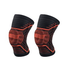 NAYA STYLE 健身護膝 橘色 YGYP-105-2, 2個