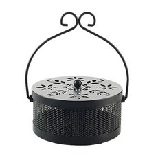 Yuel簡約電蚊香盒, 黑色的