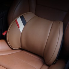 EZES N 高級車用腰靠墊, 棕色, 1個