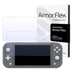 SPACE SHIELD Nintendo Switch 系列相容 Armor Flex 抗藍光 9H 鋼化玻璃螢幕保護貼 2片組
