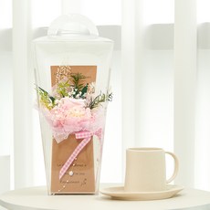 Maison de Flore 不凋謝鮮花 永生花 手提花束, 寧靜粉